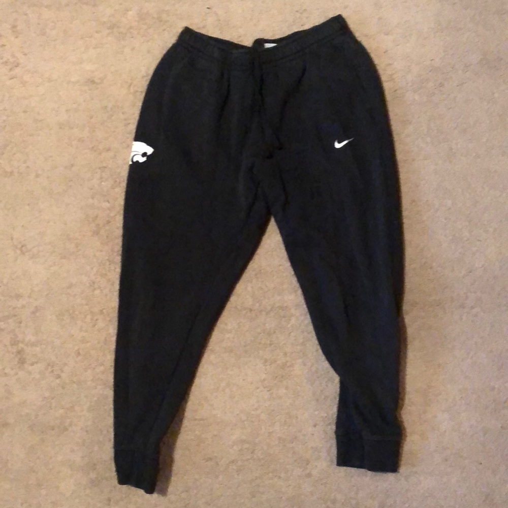 Nike sweatpants with K-State logo #sweats #nike #k-state #comfy #women